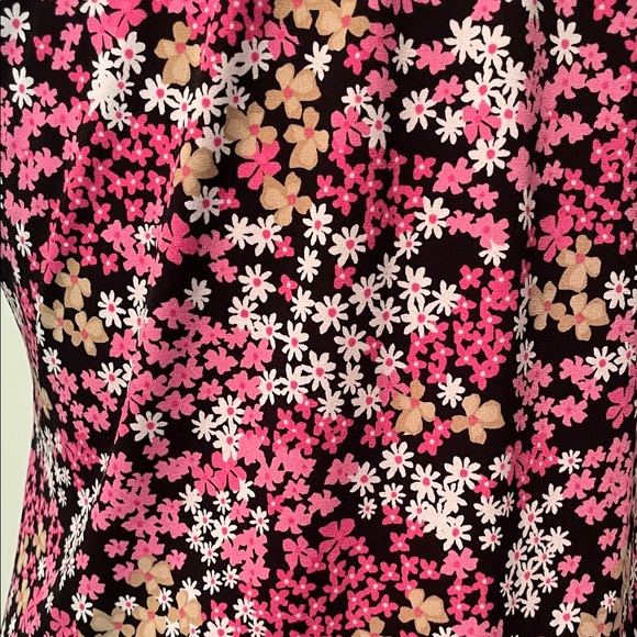 Michael Kors Sleeveless Dress - Pink and Black - Picture 4 of 8